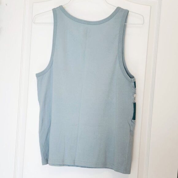 Volcom Tank Top Size Small in Seafoam Stripe - Picture 2 of 2